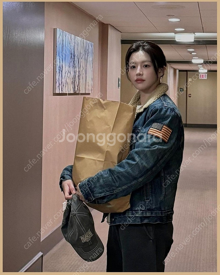 폴로 랄프로렌 플리스 라인 데님 트러커 보이즈 XL 고...--0
