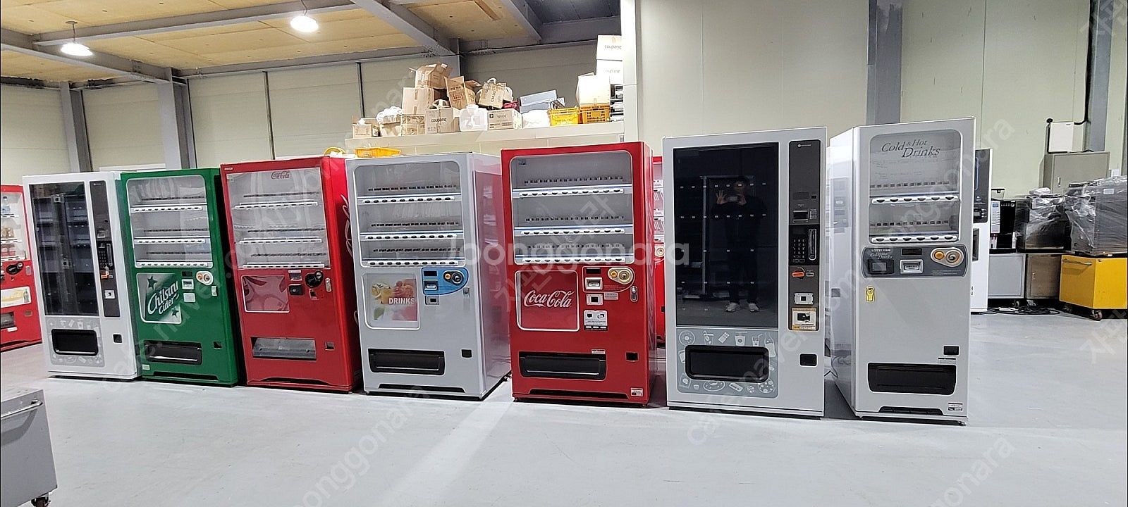 멀티자판기 LVM482 LVM483 무인카페 중고 캔자...--2