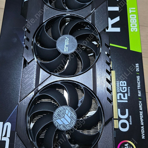 Asus tuf 3080ti oc 팝니다