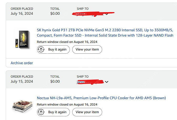deskmini x600 라이젠 7600 2tb 32g...--3