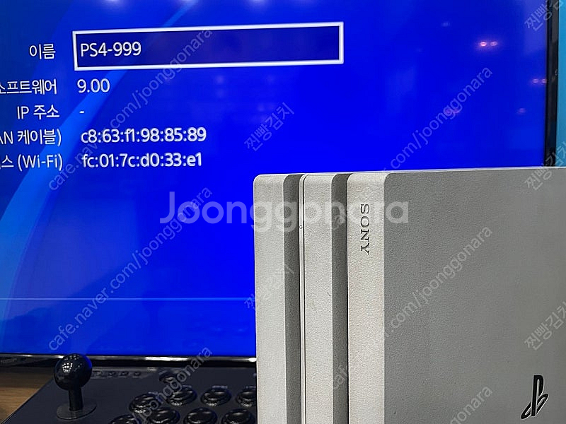 PS4/플스4 프로(Ver 9.00) 본체만 팝니다.--0