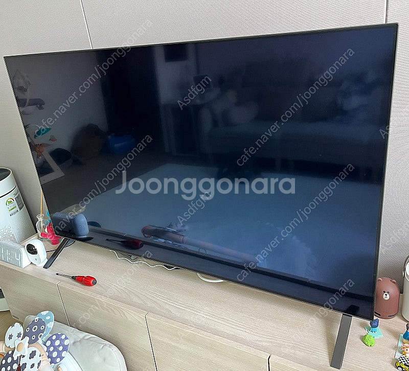 LG 55인치 OLED TV + TV장(현대 리바트)--0