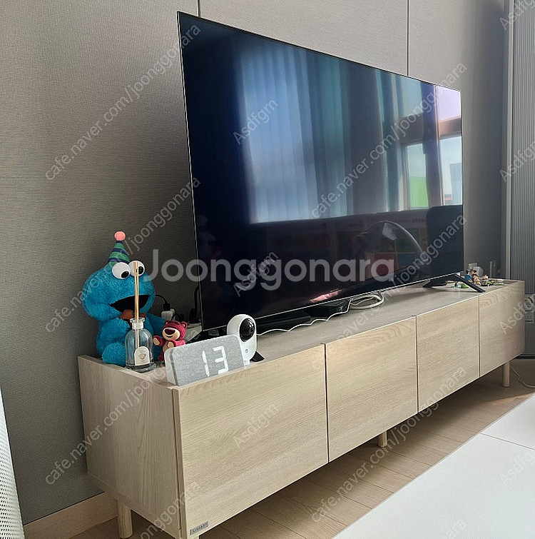 LG 55인치 OLED TV + TV장(현대 리바트)--2