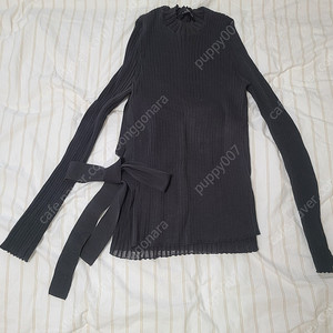 랑방 리본 니트