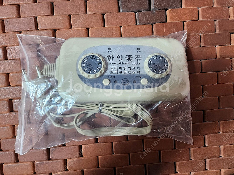 한일 꽃잠 전기매트 온도조절기 6핀--0