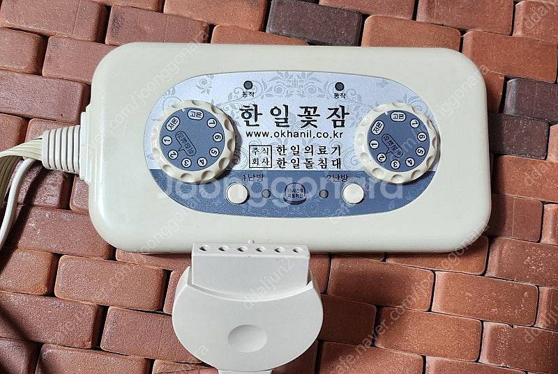 한일 꽃잠 전기매트 온도조절기 6핀--1