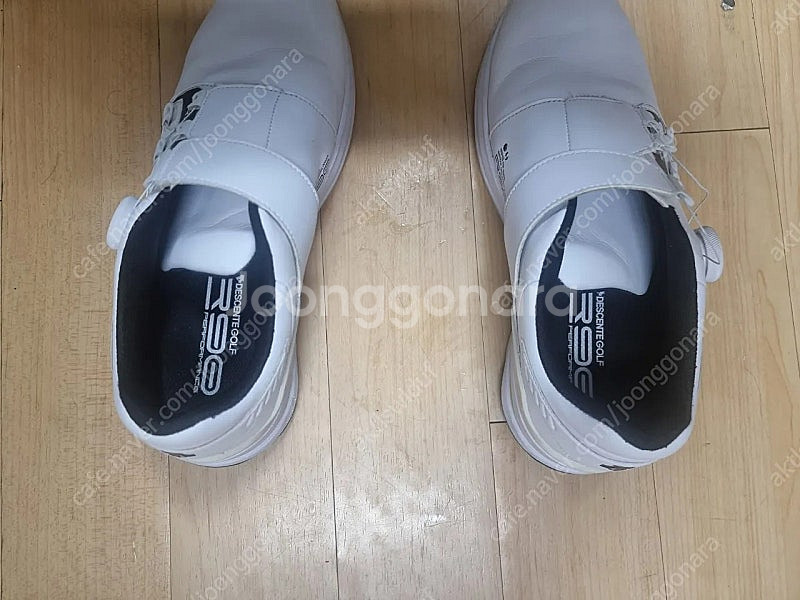 골프화 데상트 r90 상태좋음 스파이크리스 골프화 보아...--3