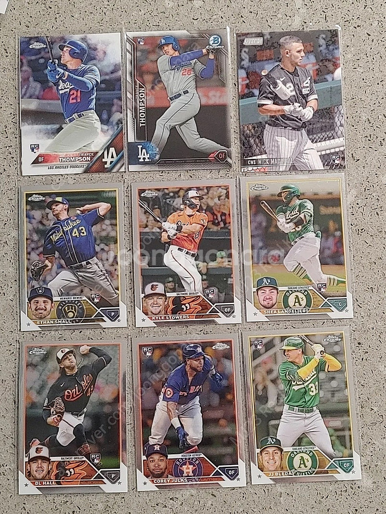 MLB 야구 루키 카드 장당 500원--8