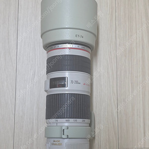 캐논 형아백통 EF 70-200mm F4L IS USM 렌즈 팝니다