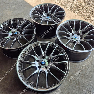 (판매)19인치 BMW 브레이트 레이스 중고휠 한대분 판매합니다(F바디전용)