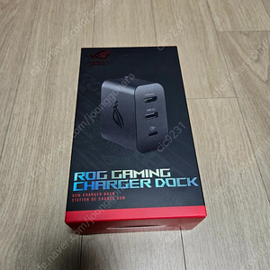 rog gaming charger dock 팝니다