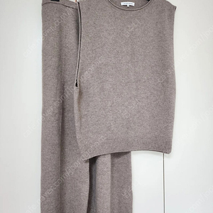 더캐시미어 니트베스트 캐시미어니트바지