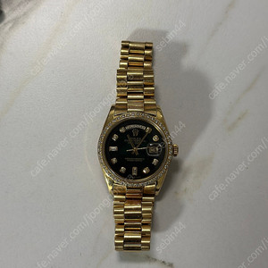 롤렉스 데이데이트 금통 녹판 신형커스텀 다이아베젤