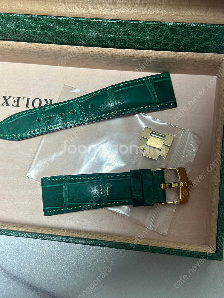 롤렉스 데이데이트 금통 녹판 신형커스텀 다이아베젤--5
