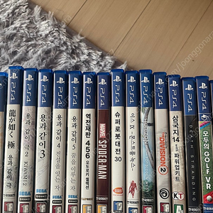 PS4 타이틀 판매합니다