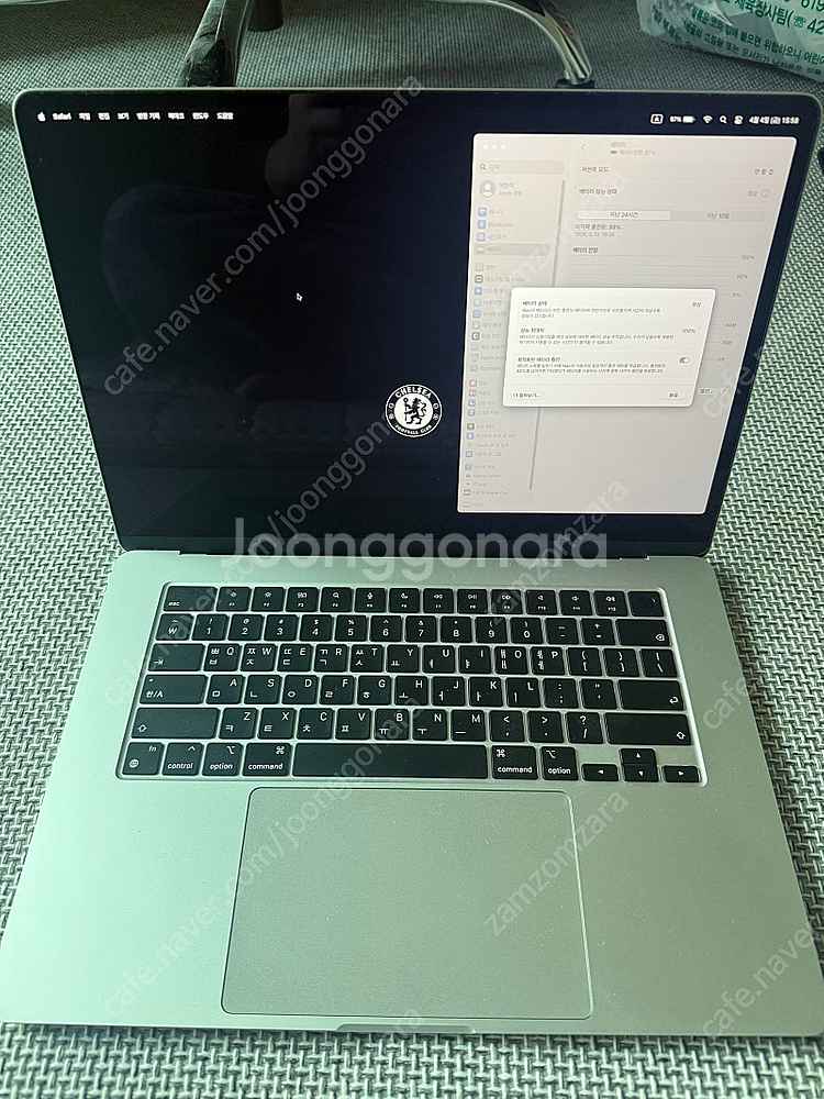 맥북에어 15인치 M3 256G RAM 8G 실버 애케...--0