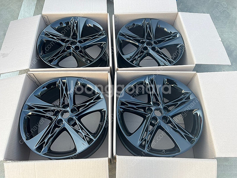 [ 추천 ] 제네시스 G90 RS4 20인치 블랙 커스...--0