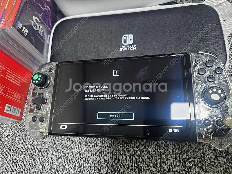 닌텐도 스위치 OLED 화이트 + 주변기기--0