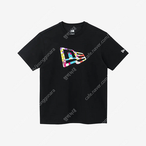뉴에라 x 무라카미 다카시 플래그 티셔츠 블랙 ( SIZE L ) 새상품 판매합니다