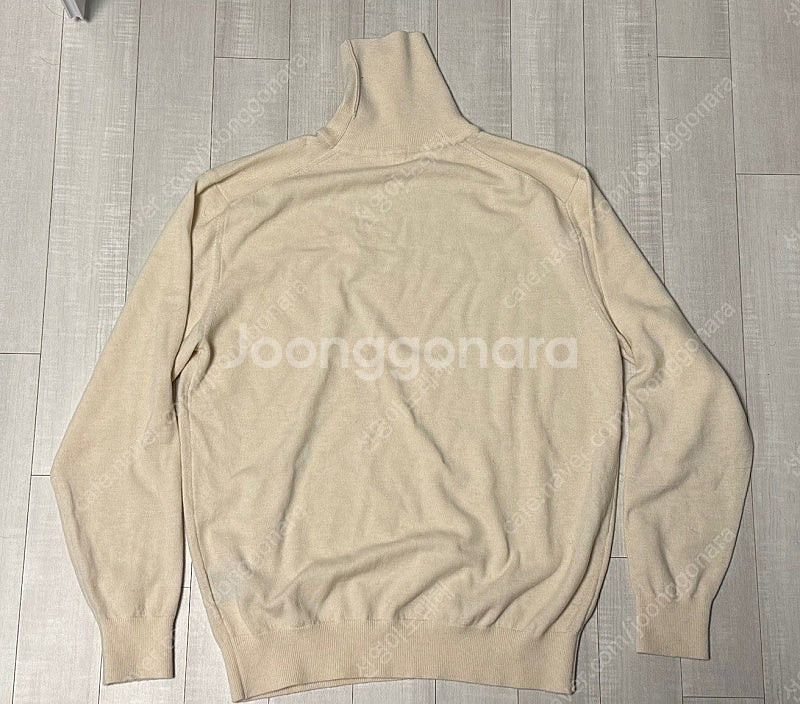 베르노 터틀넥 아이보리 xl--1