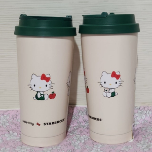 스타벅스 c)SS 헬로 키티 엘마 텀블러와 콜드컵 미사용 새상품 판매해요
