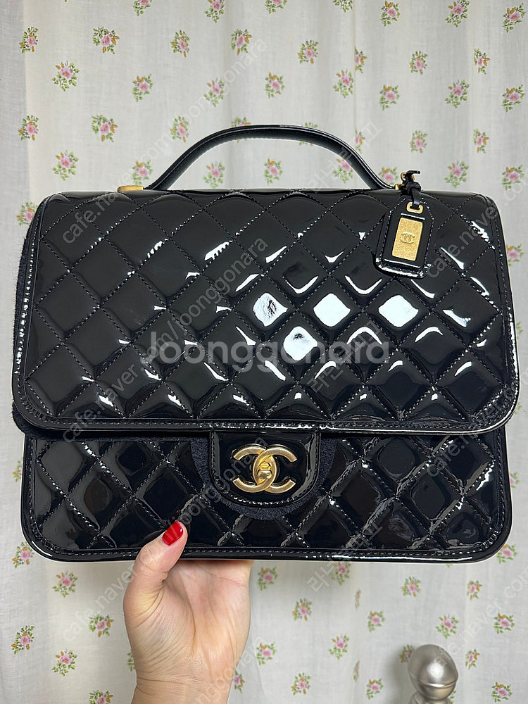 정품 샤넬 페이던트 백팩--0