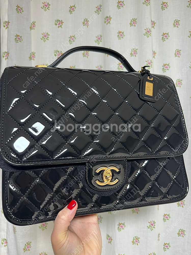 정품 샤넬 페이던트 백팩--1