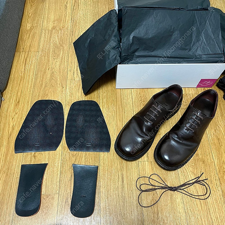 킨치 Grainy 547 (a) 브라운 255사이즈 더비슈즈 kinch 구두--6