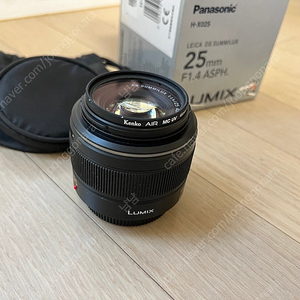 파나소닉 25mm F1.4 마이크로포서드 렌즈 단품