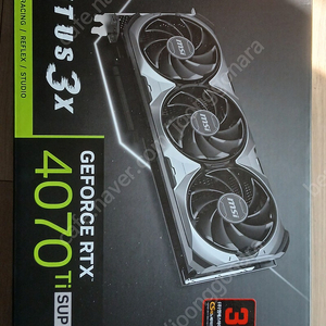 MSI RTX4070ti super 16G ventus
