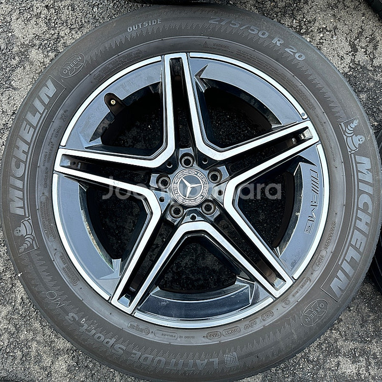 벤츠 GLE AMG 20인치 정품 휠타이어 세트 팔아요...--4