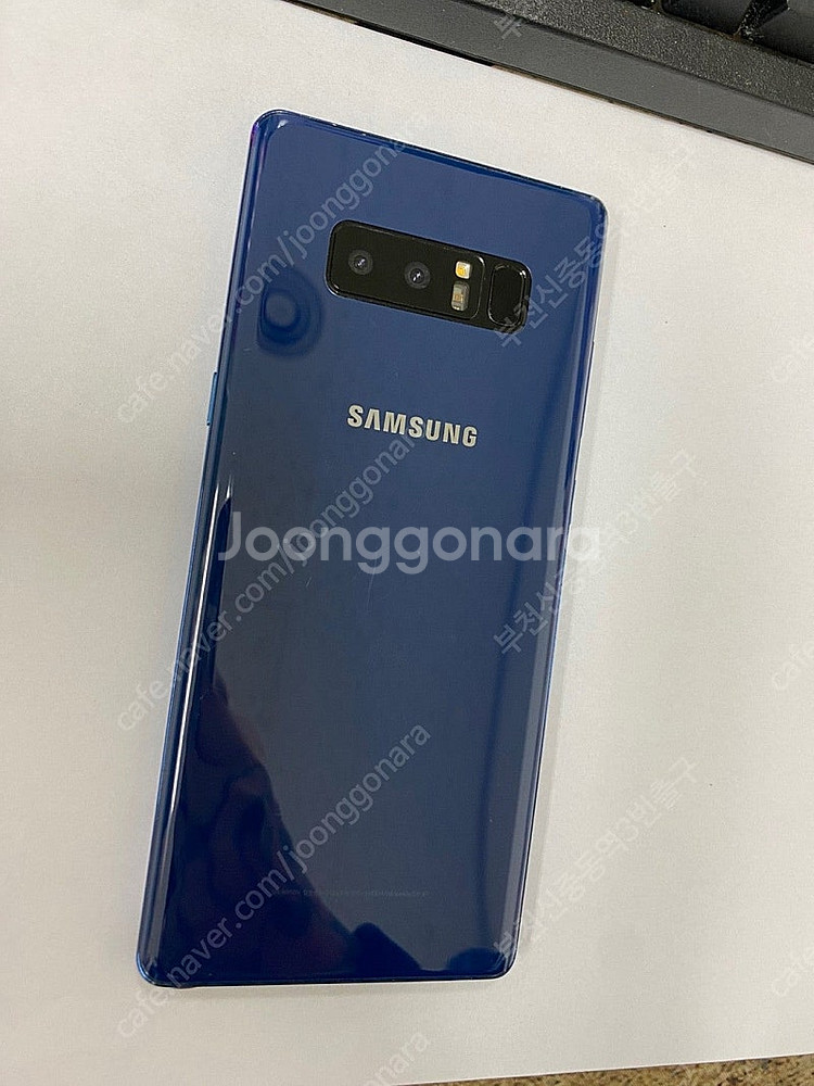 201904 SK 갤럭시노트8 블루 64GB 업무폰 추...--0