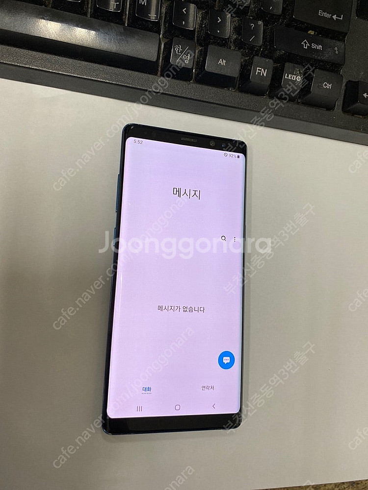 201904 SK 갤럭시노트8 블루 64GB 업무폰 추...--3