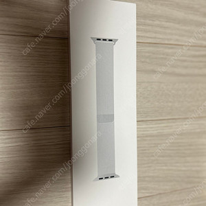 애플 정품 밀레니즈 루프 스트랩 실버 미개봉