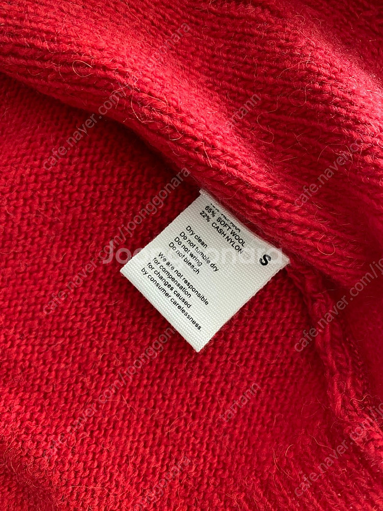꼬숑 가디건 레드(s) cardigan red--9