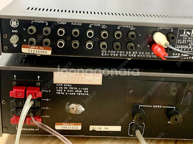 인켈 PD2100, MD2200 프리, 파워앰프(오버홀...--1