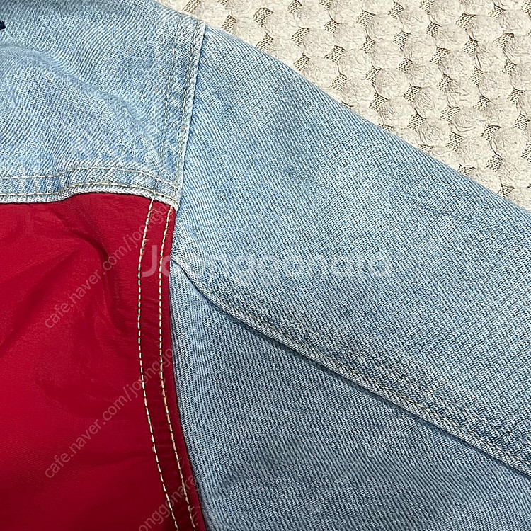타미힐피거 빅로고 데님 자켓 XS--7