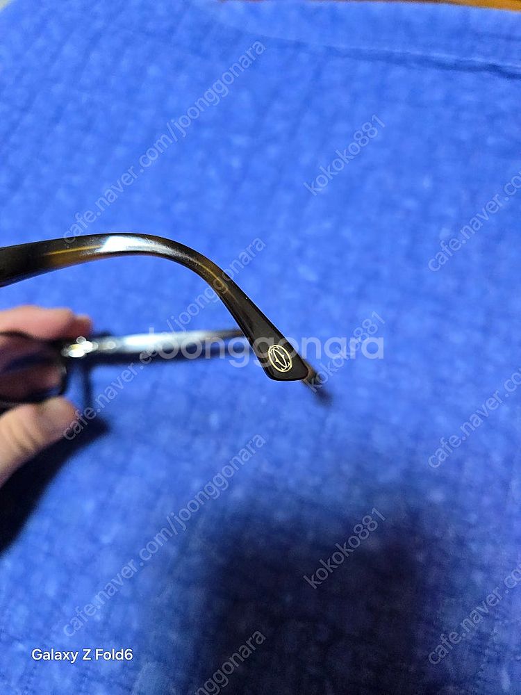 까르띠에 안경 팝니다--3