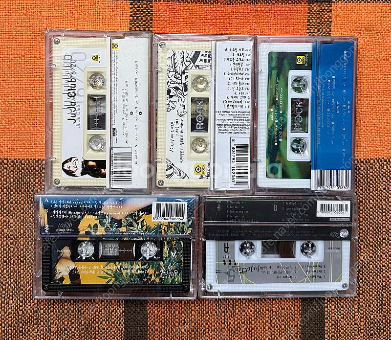 주주클럽(JUJU CLUB) 1집~5집 카세트테이프 -...--1