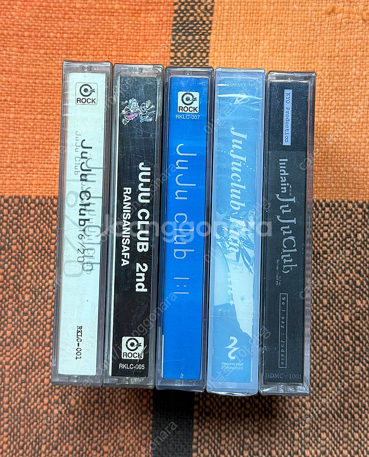 주주클럽(JUJU CLUB) 1집~5집 카세트테이프 -...--2