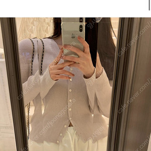 아일 aisle 르네 골지 가디건