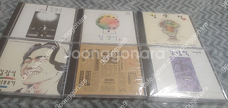 김광석 미개봉 1,2,3,4집 다시부르기1,2 원판 오...--0