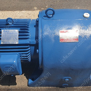 기어드모터, 감속기, 10HP, 1/50, 제일정공 제품, 중고 기어드감속기모터 판매