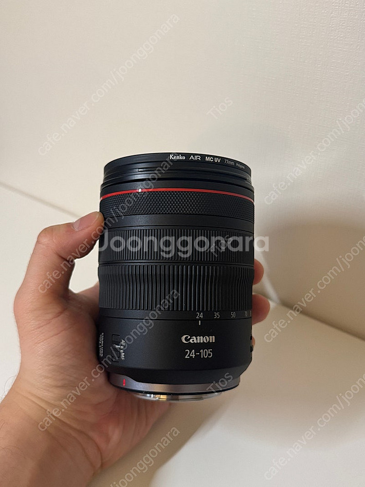 RF24-105 F4 L USM 렌즈 판매합니다. 보증...--4