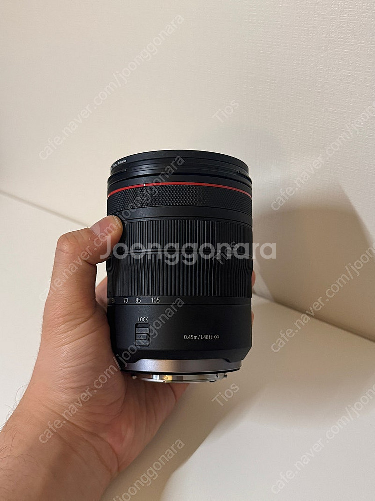 RF24-105 F4 L USM 렌즈 판매합니다. 보증...--5