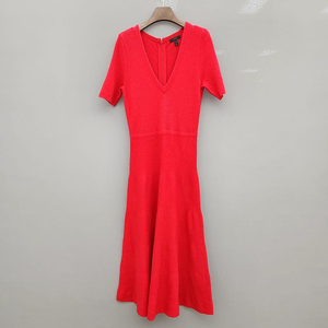 제이크루 j.crew 레드 메리노울100 원피스