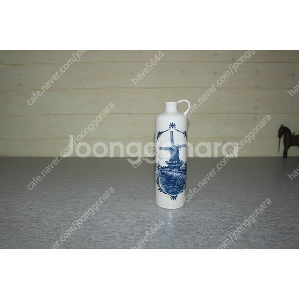 Delft Blue 미니 도자기 미니어처 2개 네덜란드...--0