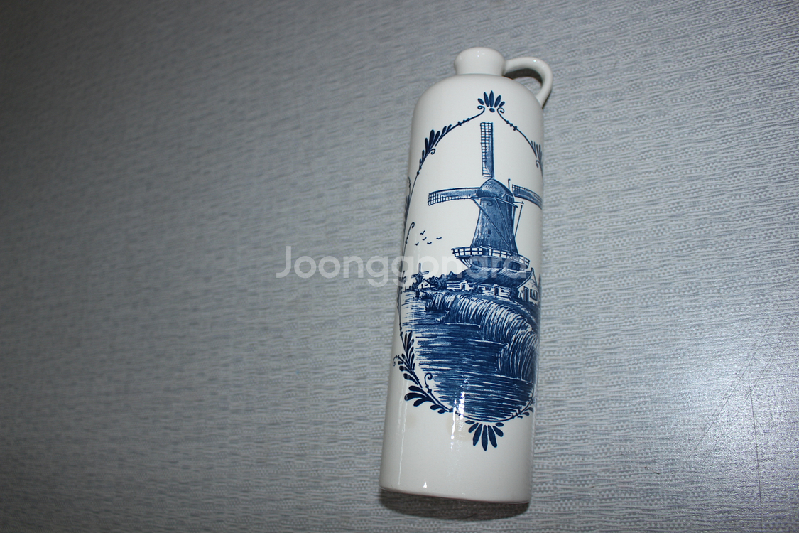 Delft Blue 미니 도자기 미니어처 2개 네덜란드...--4