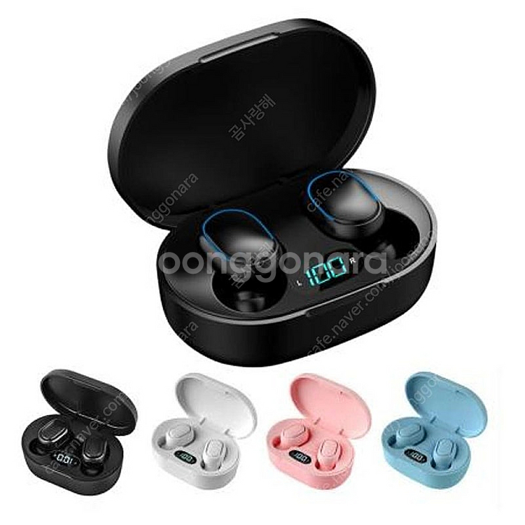 Pro6 TWS E7S 무선 헤드폰 블루투스 이어폰 X...--1