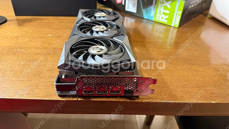 msi rtx3060ti 게이밍 X 트리오--4